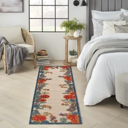 Nourison Aloha ALH32 Ivory Multicolor Area Rug