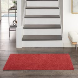 Nourison Nourison Essentials NRE01 Brick Red Area Rug
