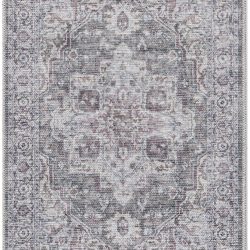 Alternative view of Nicole Curtis Machine Washable Series 1 SR101 Ivory Grey Area Rug