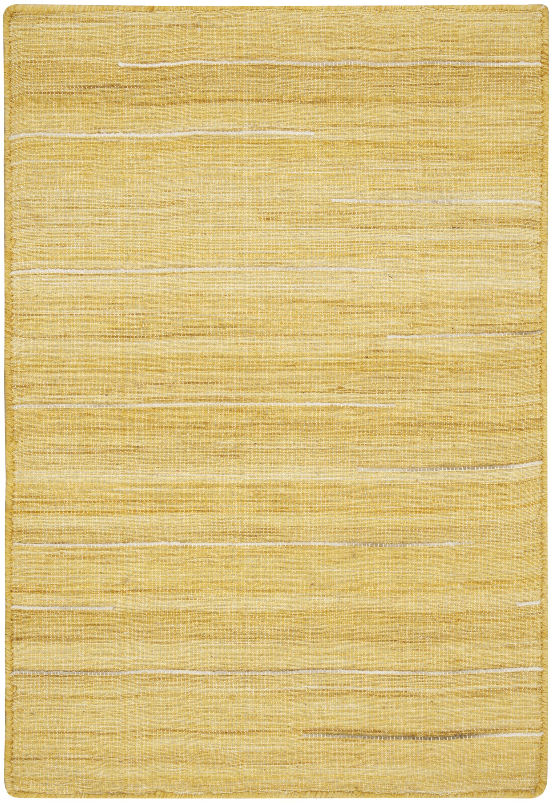 Nourison Interweave IWV01 Yellow Area Rug - Image 2