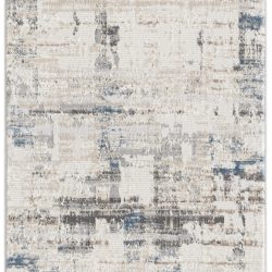 Alternative view of Calvin Klein CK022 Infinity IFN06 Ivory Grey Blue Area Rug
