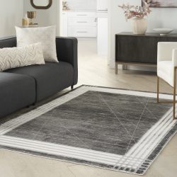 Nourison Desire DSR01 Charcoal Area Rug