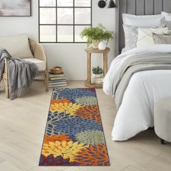 Nourison Aloha ALH05 Navy Multicolor Area Rug