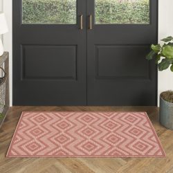 Nourison Versatile NRV01 Coral Area Rug