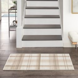 Nourison Grafix GRF03 Ivory Beige Area Rug