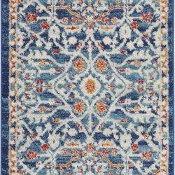 Alternative view of Nourison Passion PSN28 Blue Area Rug