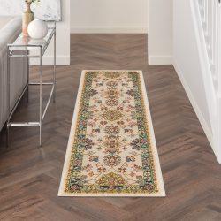 Nourison Nourison Essentials NRE05 Ivory Gold Area Rug