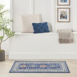Nourison Fulton FUL02 Blue Area Rug