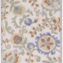 Alternative view of Nourison Aloha ALH17 Ivory Blue Area Rug