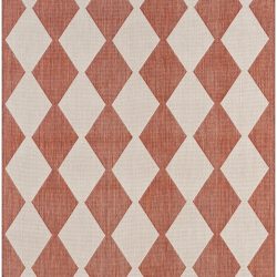 Alternative view of Nourison Positano POS04 Terracotta Area Rug