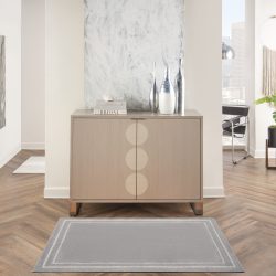 Nourison Nourison Essentials NRE02 Grey Area Rug