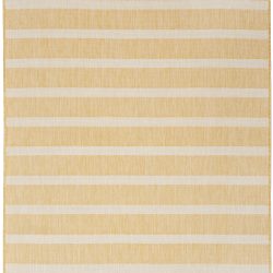 Alternative view of Nourison Positano POS03 Yellow Ivory Area Rug