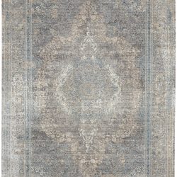 Alternative view of Nourison Starry Nights STN06 Cream Blue Area Rug
