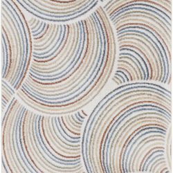 Alternative view of Nourison Astra Machine Washable ASW08 Ivory Multicolor Area Rug