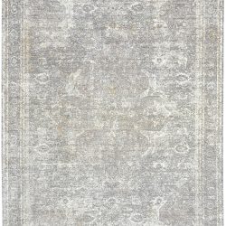 Alternative view of Nourison Starry Nights STN03 Silver Area Rug