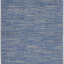 Alternative view of Nourison Nourison Essentials NRE01 Blue Area Rug