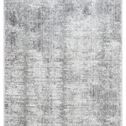 Alternative view of Nourison Abstract Hues ABH03 Grey White Area Rug