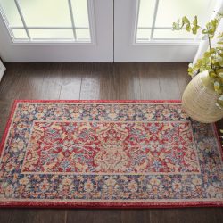 Nourison Ankara Global ANR02 Red Area Rug