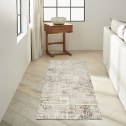 Calvin Klein CK005 Enchanting ECH05 Cream Grey Area Rug