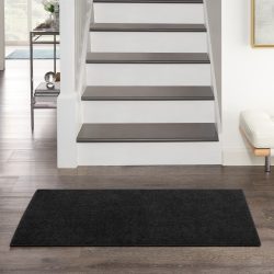 Nourison Nourison Essentials NRE01 Black Area Rug