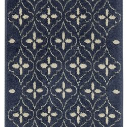 Alternative view of Nourison Nourison Essentials NRE04 Navy Ivory Area Rug