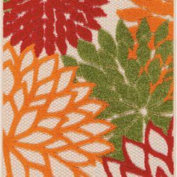 Alternative view of Nourison Aloha ALH05 Green Area Rug