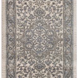 Alternative view of Nourison Quarry QUA05 Ivory Blue Area Rug