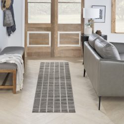 Nourison Serenity Home SRH05 Grey Ivory Area Rug