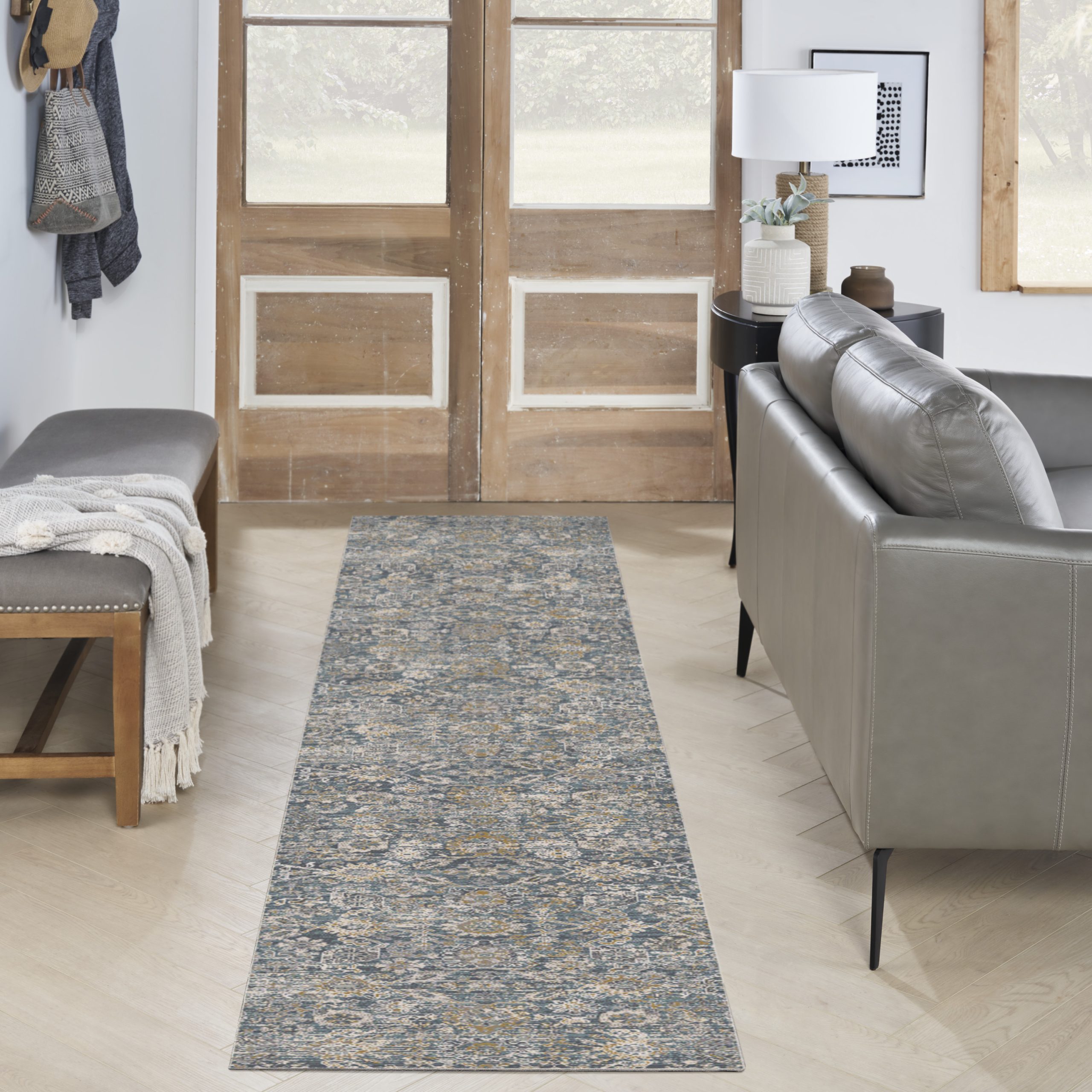 Nourison Lynx LNX08 Charcoal Area Rug