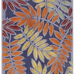 Alternative view of Nourison Aloha ALH18 Navy Multicolor Area Rug