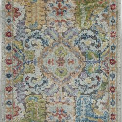 Alternative view of Nourison Ankara Global ANR12 Grey Area Rug