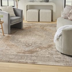 Nourison Astra Machine Washable ASW13 Beige Area Rug