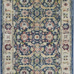 Alternative view of Nourison Ankara Global ANR13 Navy Area Rug