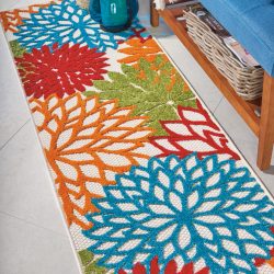 Nourison Aloha ALH05 Green Area Rug