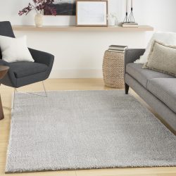Nourison Pacific Shag PCS01 Silver Area Rug