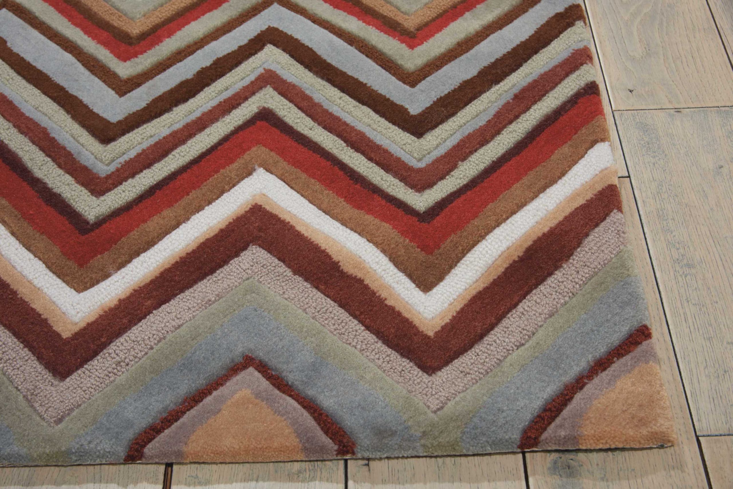 Nourison Contour CON23 Multicolor Area Rug - Image 3