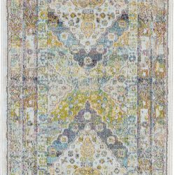 Alternative view of Nourison Ankara Global ANR07 Blue Area Rug