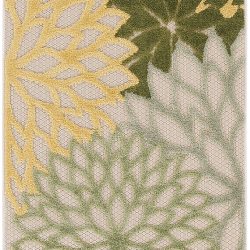Alternative view of Nourison Aloha ALH05 Green Multicolor Area Rug