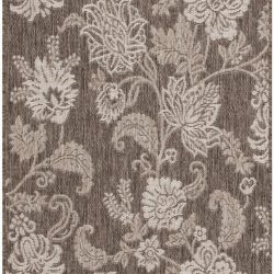 Alternative view of Nourison Garden Oasis GOA03 Mocha Area Rug