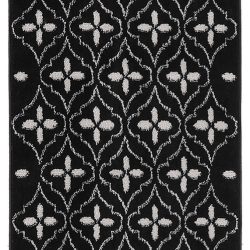 Alternative view of Nourison Nourison Essentials NRE04 Black Ivory Area Rug