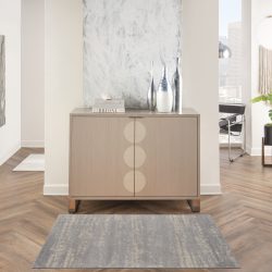 Nourison Nourison Essentials NRE03 Grey Area Rug