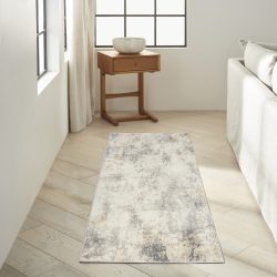 Calvin Klein CK005 Enchanting ECH07 Ivory Grey Area Rug