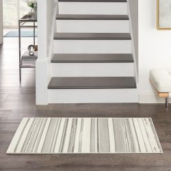 Nourison Grafix GRF41 Ivory Grey Area Rug