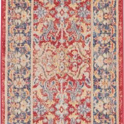 Alternative view of Nourison Ankara Global ANR02 Red Area Rug