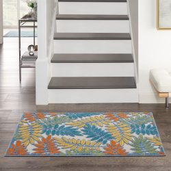 Nourison Aloha ALH18 Ivory Multicolor Area Rug