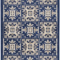 Alternative view of Nourison Aloha ALH34 Blue Area Rug