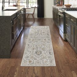 Nourison Oushak Home OUS01 Grey Area Rug