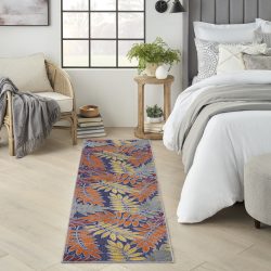 Nourison Aloha ALH18 Navy Multicolor Area Rug
