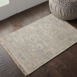 Nourison Aldora ALD15 Silver Area Rug
