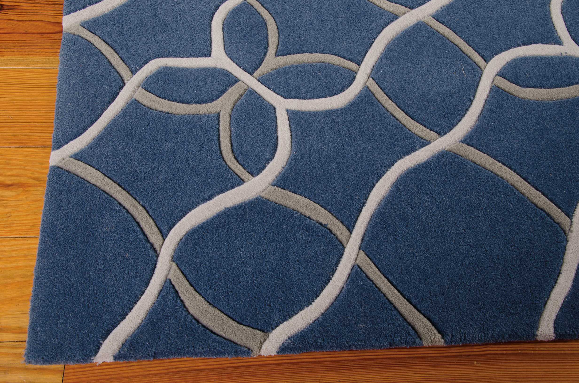 Nourison Contour CON41 Denim Area Rug - Image 3